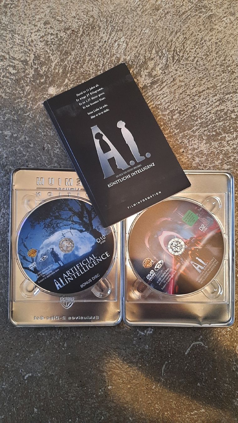 Tutti i DVDs: A.I. Künstliche Intelligenz DVD Limited Edition 2-Disc – Usato da Steffisburg venduto da Globas 2