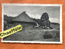 Ansichtskarte mit einem Bauernhaus, ev. Kanton Bern