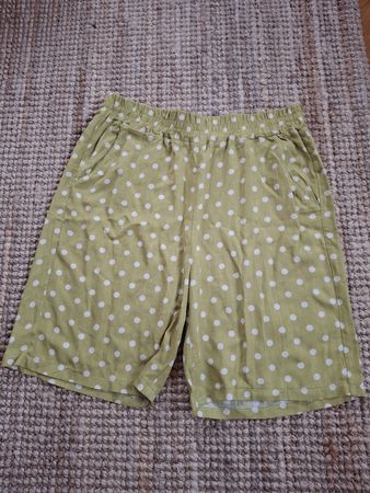 Shorts à pois vert M