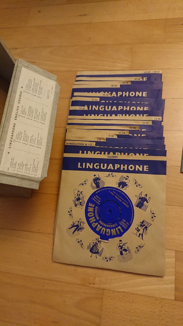 Dischi in vinile: Linguaphone - Englisch-Kurs - 16 Singles – Usato da Egg b. Zürich venduto da orwell1984 1