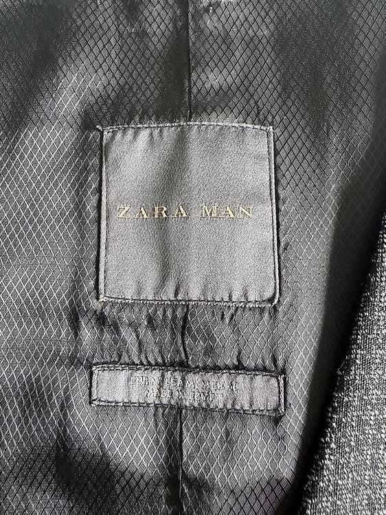 Gilet & Giacche: Zara Man Herren Weste Gr. S elegant schwarz/grau kariert – Usato da Greifensee venduto da dba_ct9r 1