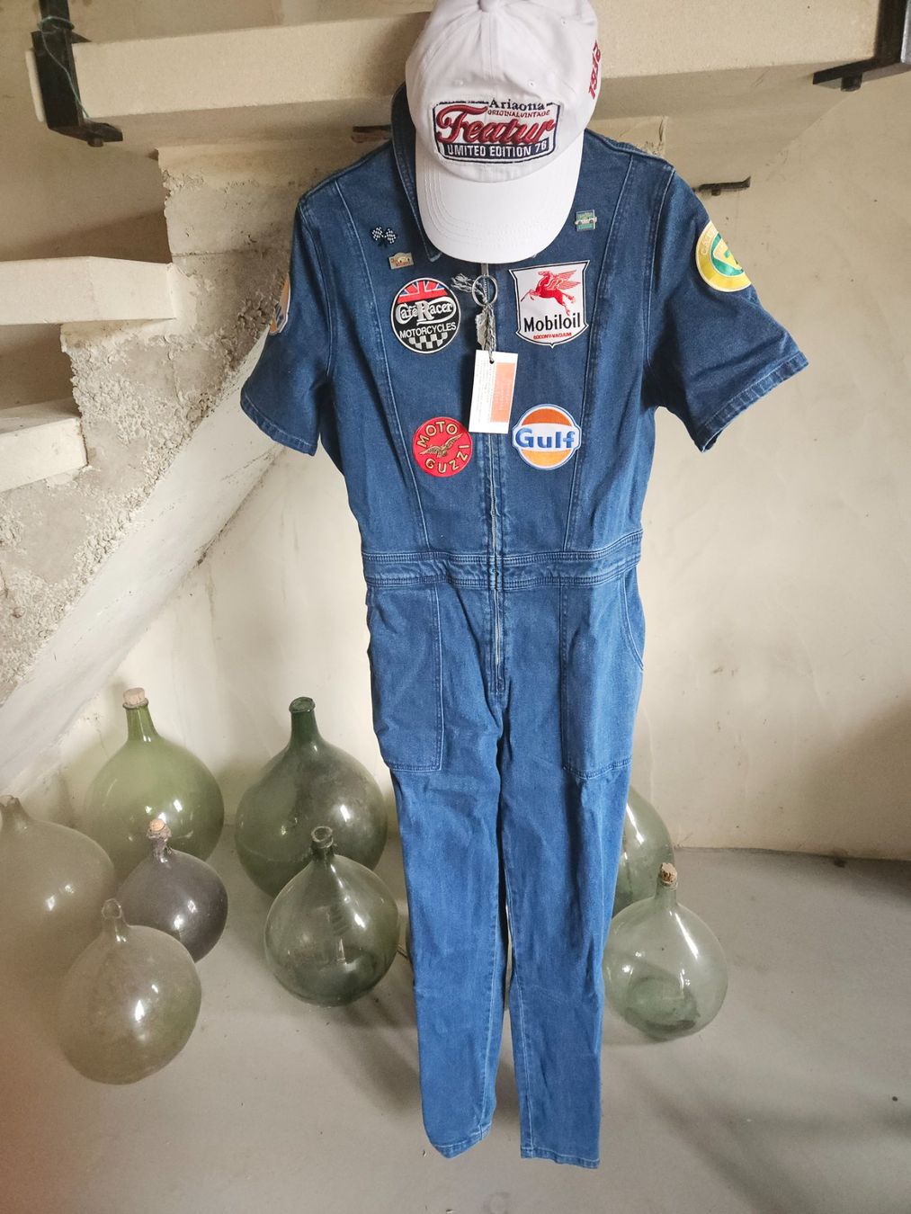 Tute: Combinaison jeans Pilote course automobile rallye – Nuovo e nell'imballaggio originale da Thônex venduto da lacomtessedesfees 1