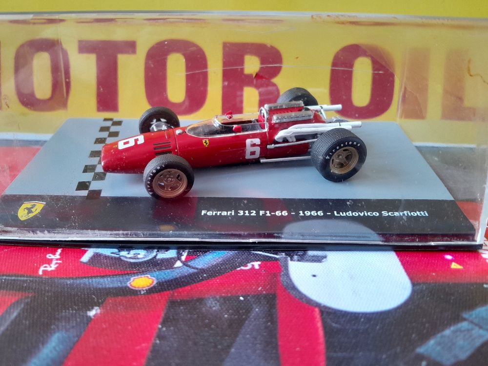 HOT WHEELS LA Storia F1 1:43 Ferrari 312 Italian GP 1966 Ludovico