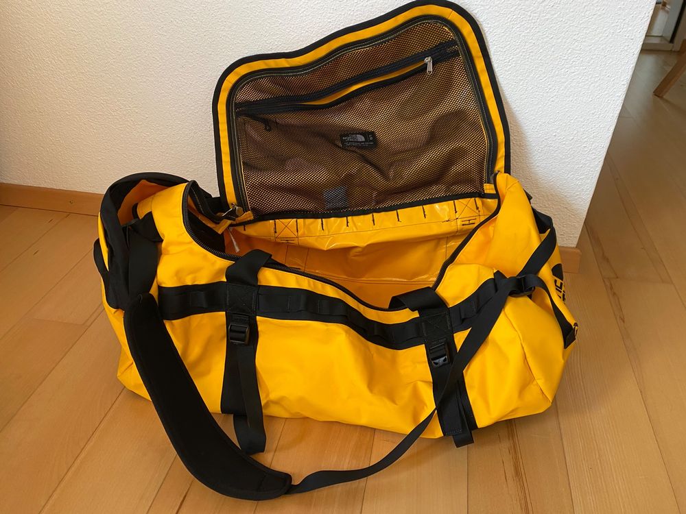 The North Face Base Camp Duffel Bag Gelb Grösse L Kaufen auf Ricardo