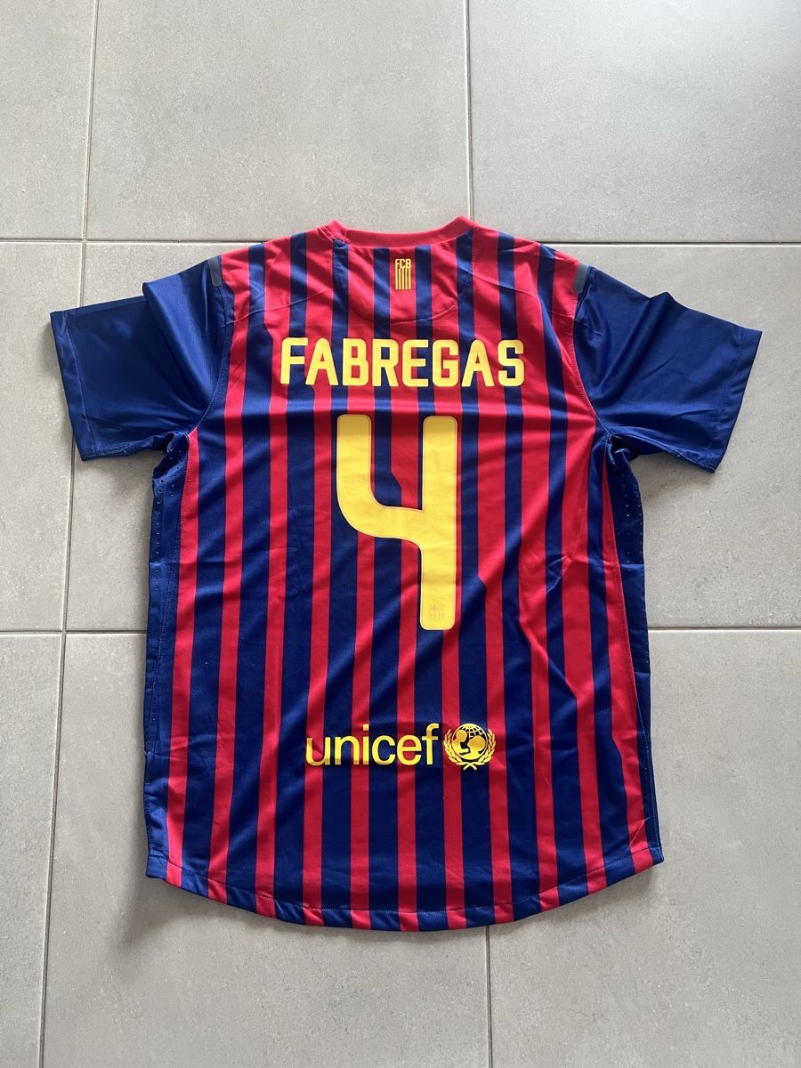Canottiere & Pantaloni: Maillot FC Barcelone 2011 2012 Fabregas – Usato da Oulens-Echallens venduto da kem_5skl