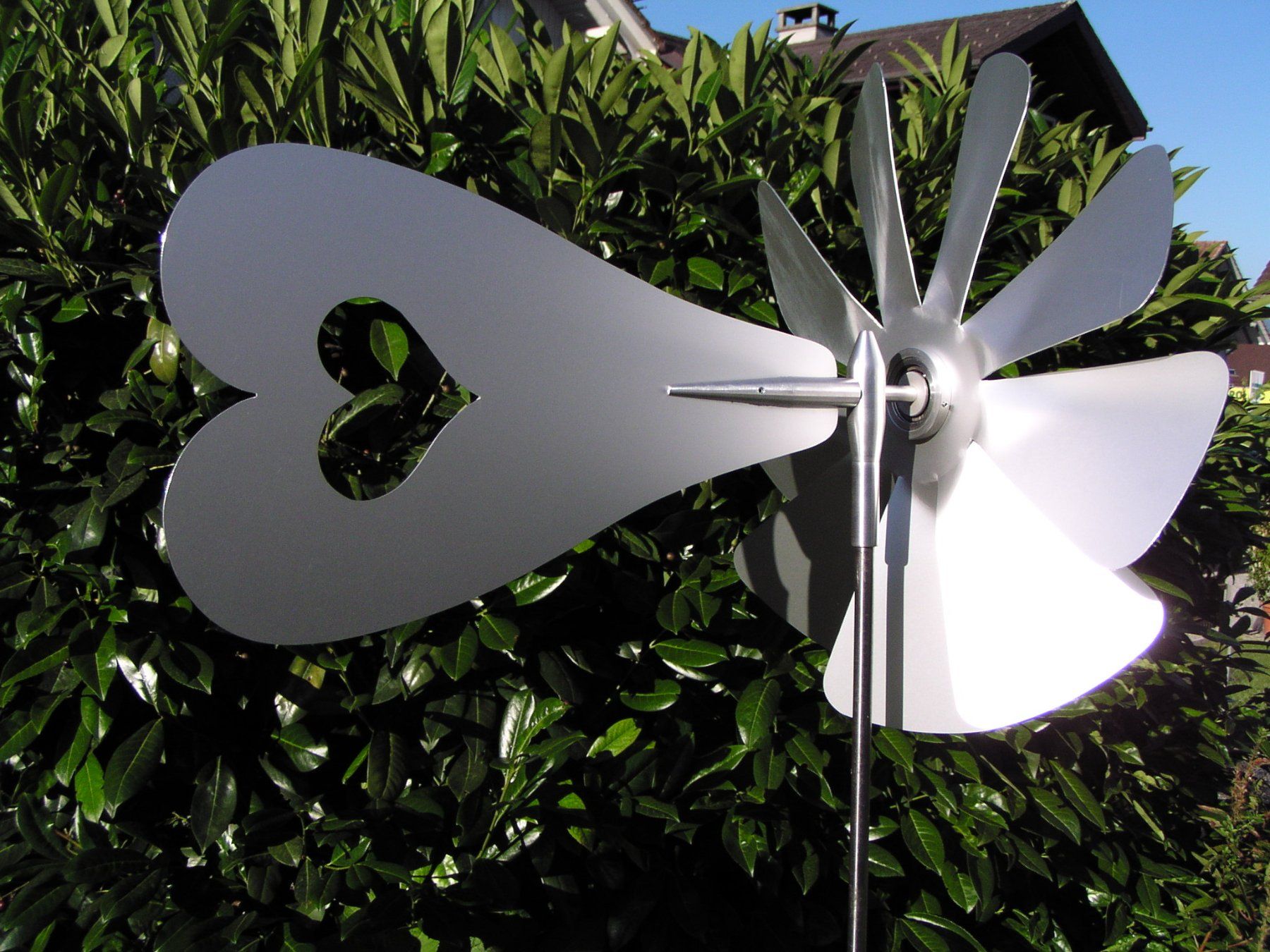 Tutte le decorazioni: Windrad aus Aluminium Ø 12 cm – Nuovo e nell'imballaggio originale da Steffisburg venduto da Joya-01 6