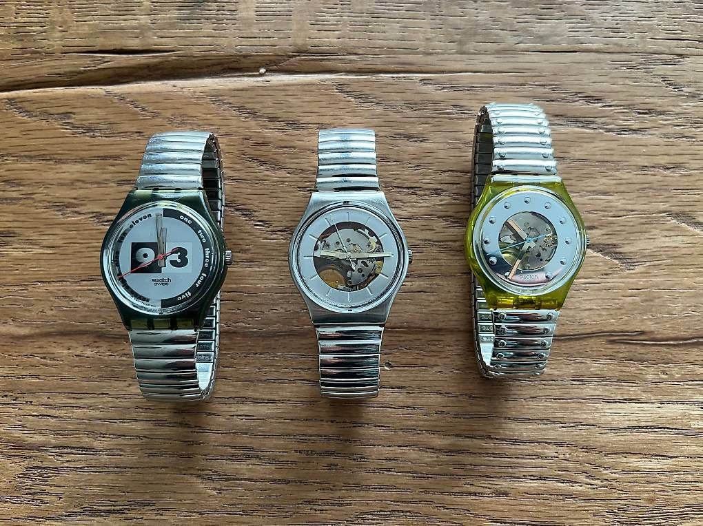 Swatch Orologi: 3 x Swatch Anni 90 – Usato da Davesco-Soragno venduto da mel_cf2h