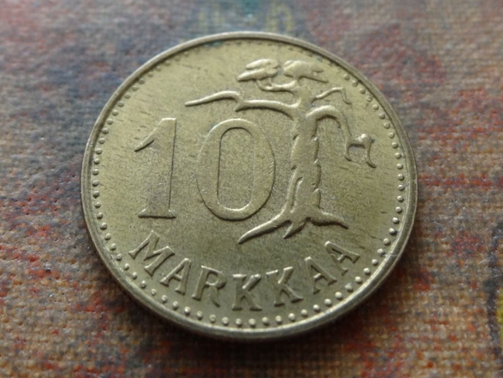 Alle Münzen: FINLANDE  10  Markka  1958 – Gebraucht aus Romanel-sur-Lausanne von Swift13 1