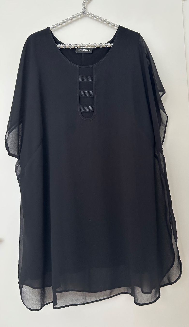 Doris Streich Robes: Doris Streich Kleid/Tunika, Gr.54, schwarz – D'occasion à Horn par Resvi