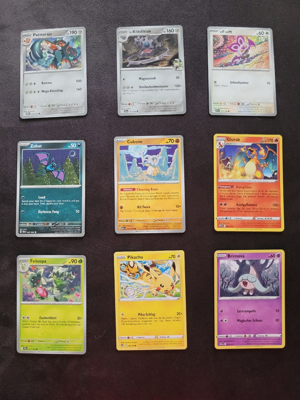Pokémon Carte collezionabili: Pokemon Karten Set – Usato da Gisikon venduto da Flowerpower92