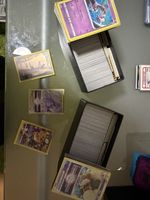 Pokémon Sammelkarten Konvolut mit Boxen gebraucht