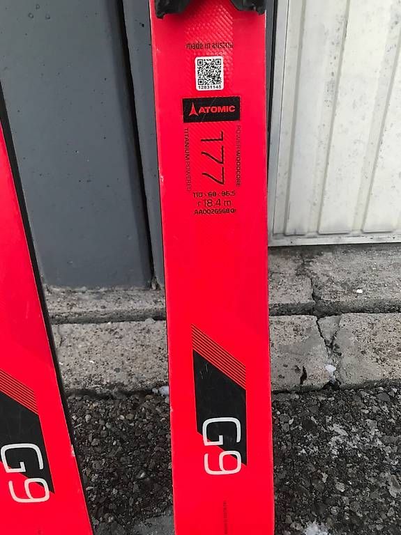 Atomic Sci: Ski alpin ATOMIC G9 177 cm – Usato da Belfaux venduto da Bussardpi 3
