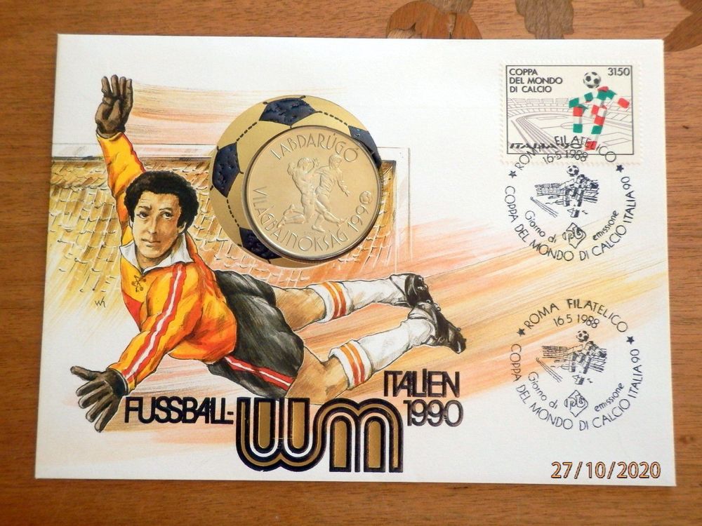 Briefmarken-Set Türkisch-Zypern 1990 – Fußball-WM In Italien – Postfrisch MNH – Sammlerstück