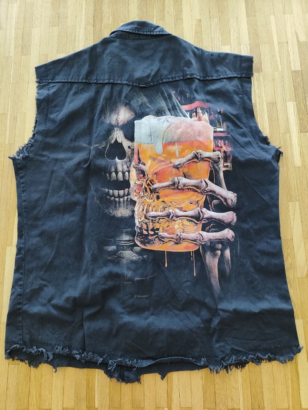 Camicie: Chemise sans manches "Skull" – Usato da Ursy venduto da Freeman-85