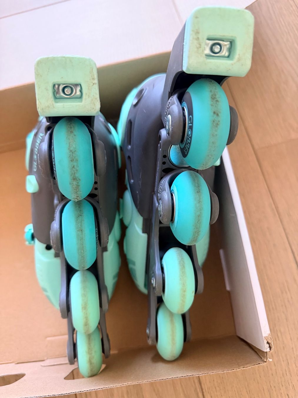 Pattini in linea & Pattini a rotelle: Inline skate  Globber - Taille 30-33 ajustable – Usato da Lausanne venduto da mik_l5py 3