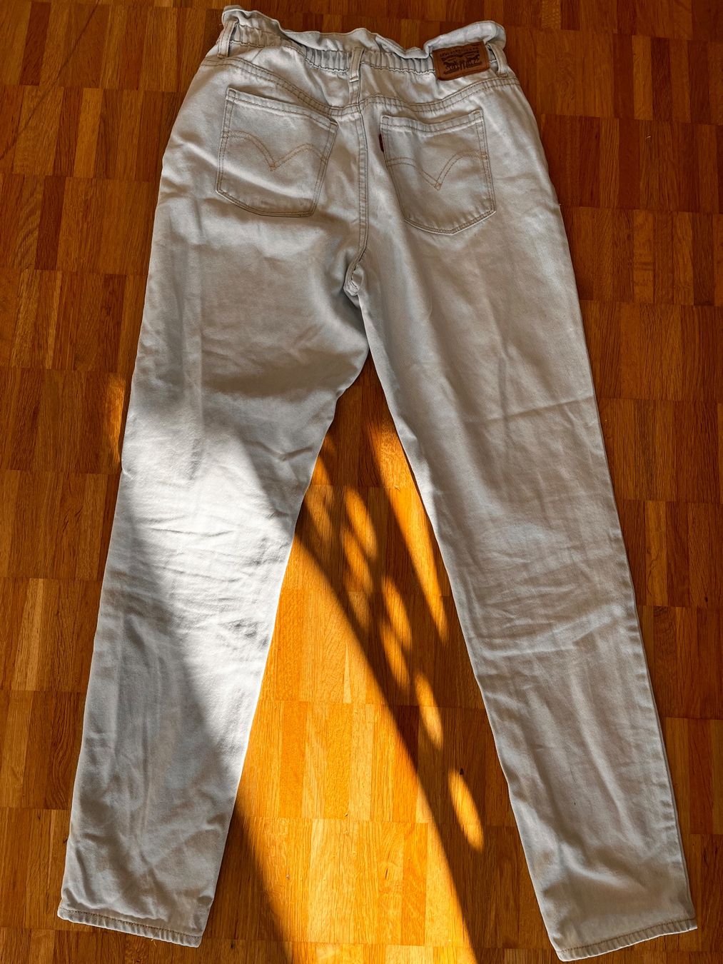Levi's Jeans: Levis paper Bag loose Jeans hell blau S – Usato da Zürich venduto da maral787 4