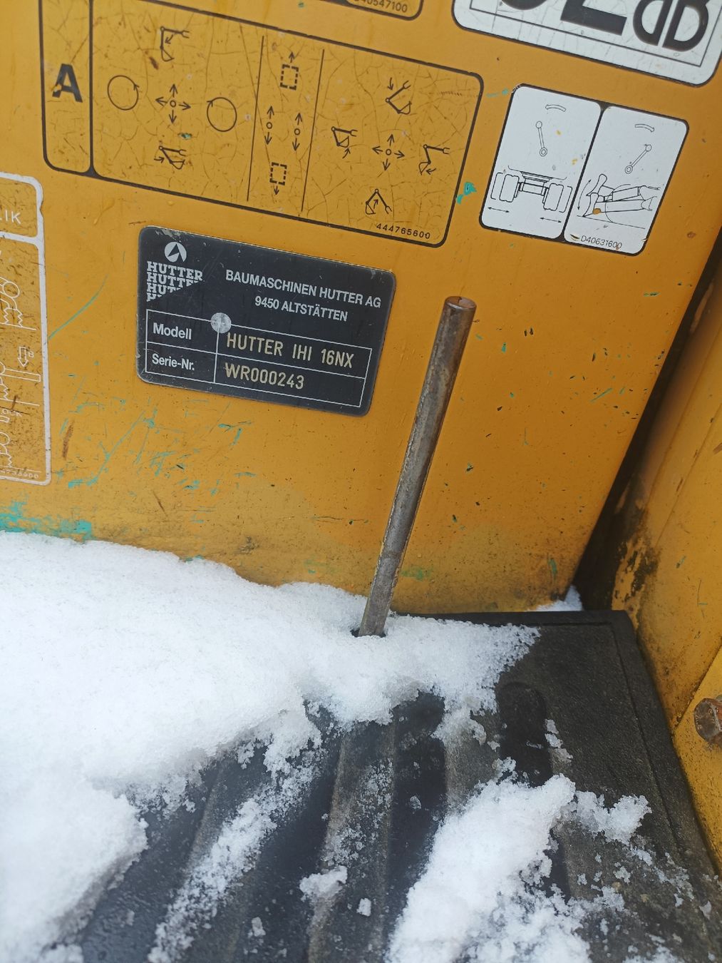 Hutter Escavatori: Bagger Hutter IHI 16NX – Usato da St. Antoni venduto da DuraMa 9