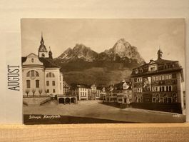 AK von Schwyz Hauptplatz