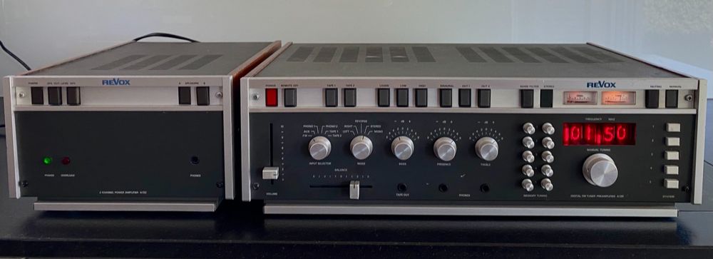Revox A720 / A722 Tuner/Preamp und Endstufe (Gebraucht) in Bettwil für ...