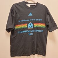 OM Trikot Adidas Droit au But S 67X52 Olympique de Marseille