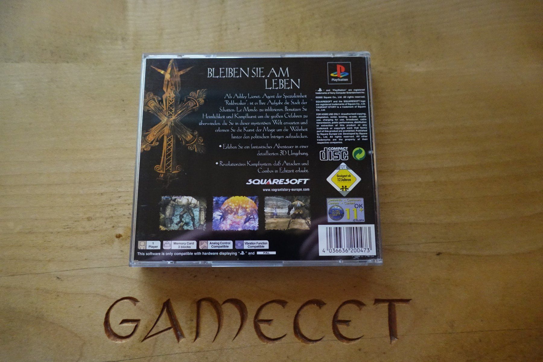 Sony Giochi: Vagrant Story – Usato da Steinach venduto da Gamecet 2