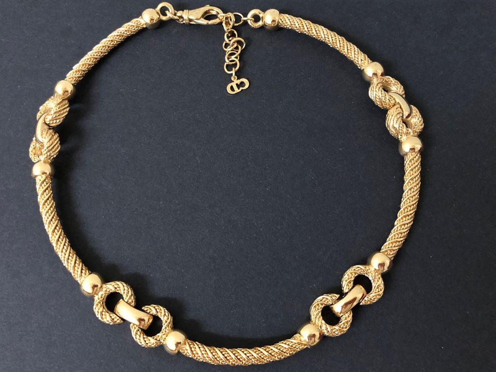 dior kette silber damen