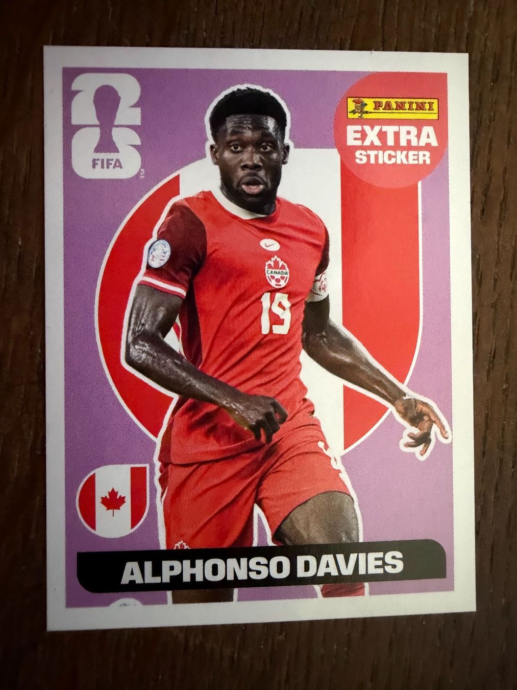 Panini Carte collezionabili: Panini WM 2026 - Extra Sticker - ALPHONSO DAVIES - Regular – Usato da Tegerfelden venduto da siebenmacky