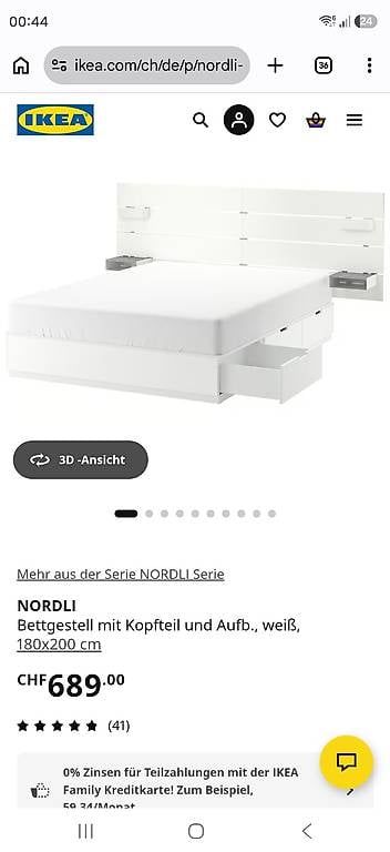 Lits: Bett Nordli – D'occasion à Dürnten par gawib 2
