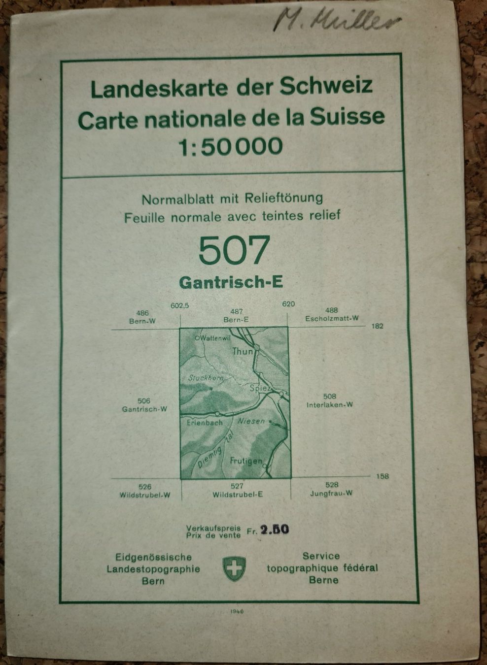 Cartoline: Cartes Topographique. – Usato da Cortaillod venduto da signep 4