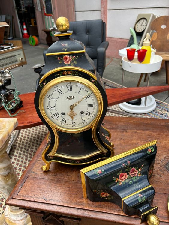 Kleine schöne Pendule JEX Residence Zürich Doppelschlag Kaufen auf