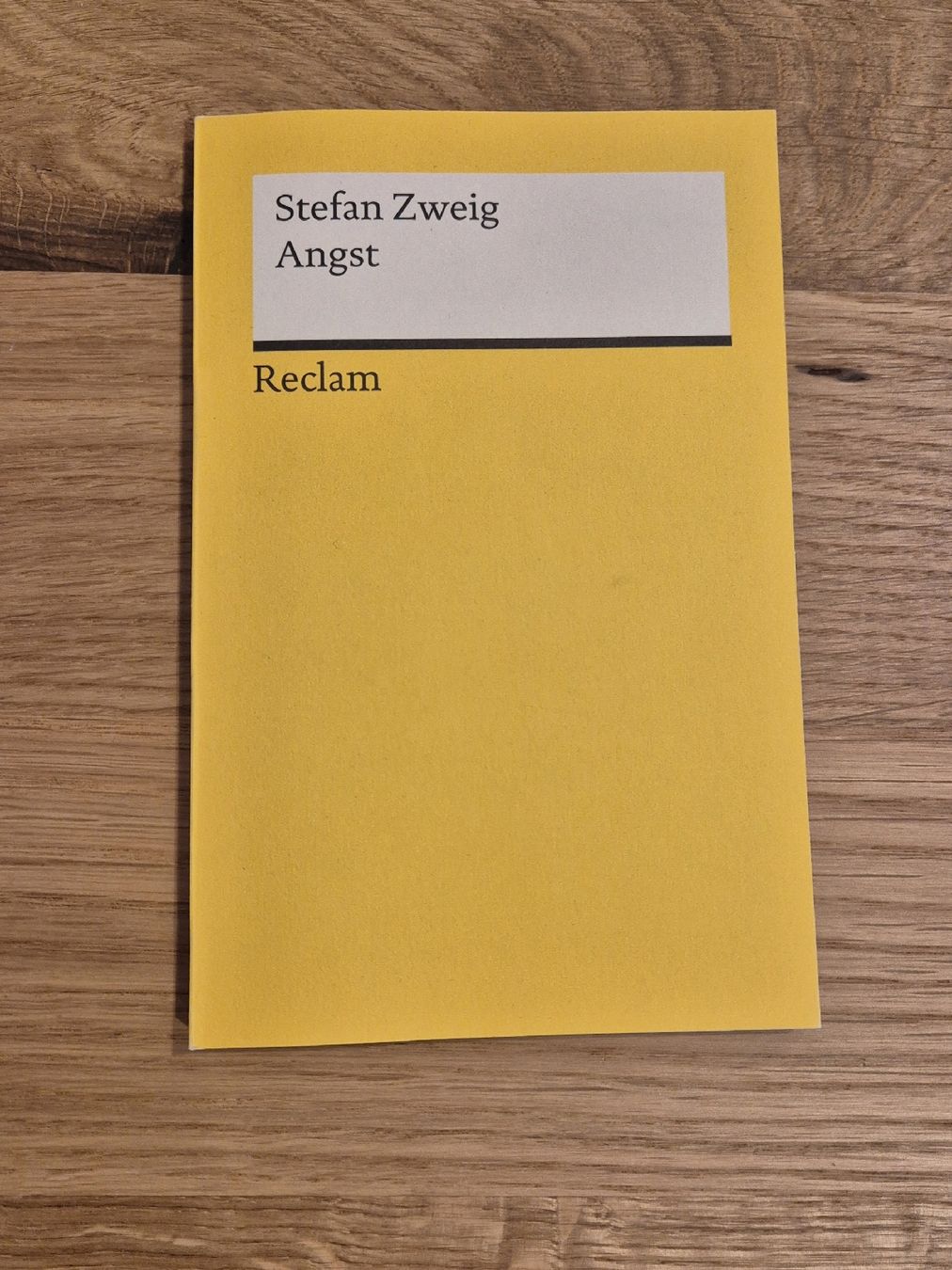Libri: Stefan Zweig, Angst – Nuovo (secondo la descrizione) da Waldenburg venduto da yaanick_