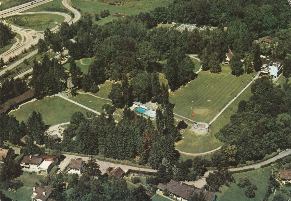 Rüschlikon Park im Grüene Flugaufnahme (Gebraucht) in Rorschacherberg ...