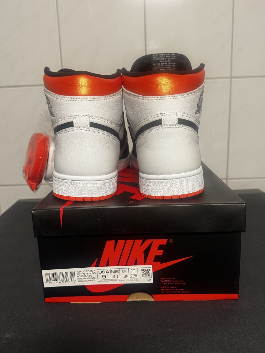 Jordan Herrenschuhe: Air Jordan 1 High Electro Orange Neu, EU 43 – Neu und originalverpackt aus Tuggen von Kawest0 2