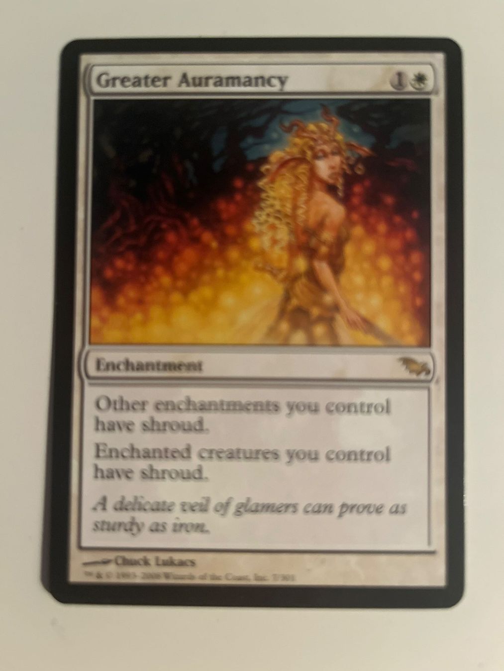 Magic The Gathering Sammelbilder & Trading cards: 1 x Geater Auramancy - Magic: The Gathering - MtG – Gebraucht aus Kriens von Shadi1980