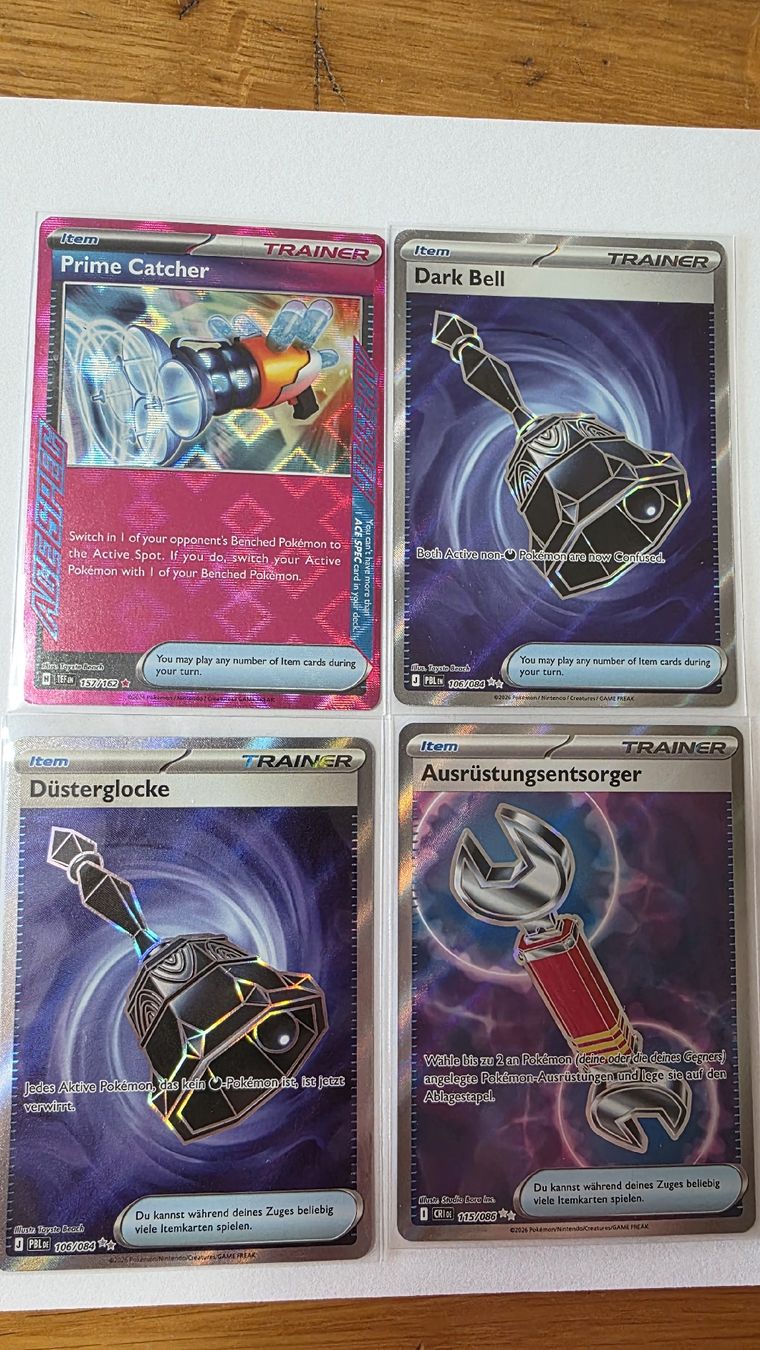 Pokémon Carte collezionabili: Pokémon Sammelkarte Item Trainer  – Nuovo (secondo la descrizione) da Sirnach venduto da Fidelio88