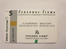 Personal Sigma / Lachen 160ex