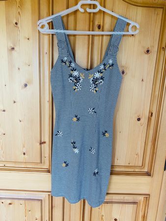 Topshop Kleid, Mini, Sommerkleid, Blumenmuster, Gr. 34