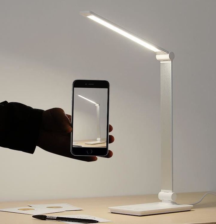 Mobile USB LED Tisch Leuchte tischLampe Arbeitsplatzlampe