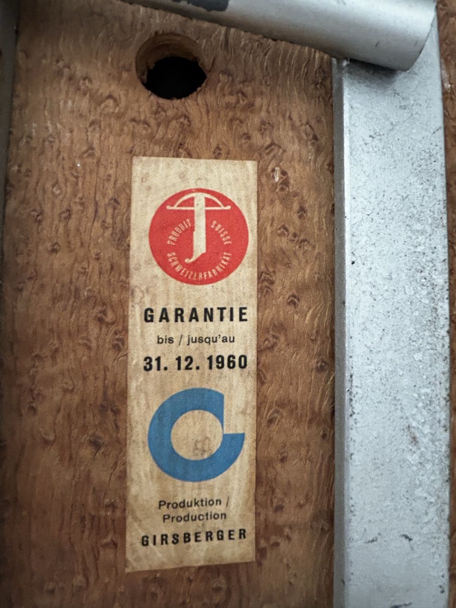 Girsberger Sedie: Ein echter Girsberger 1960 – Usato da Basel venduto da parofrem2004 3