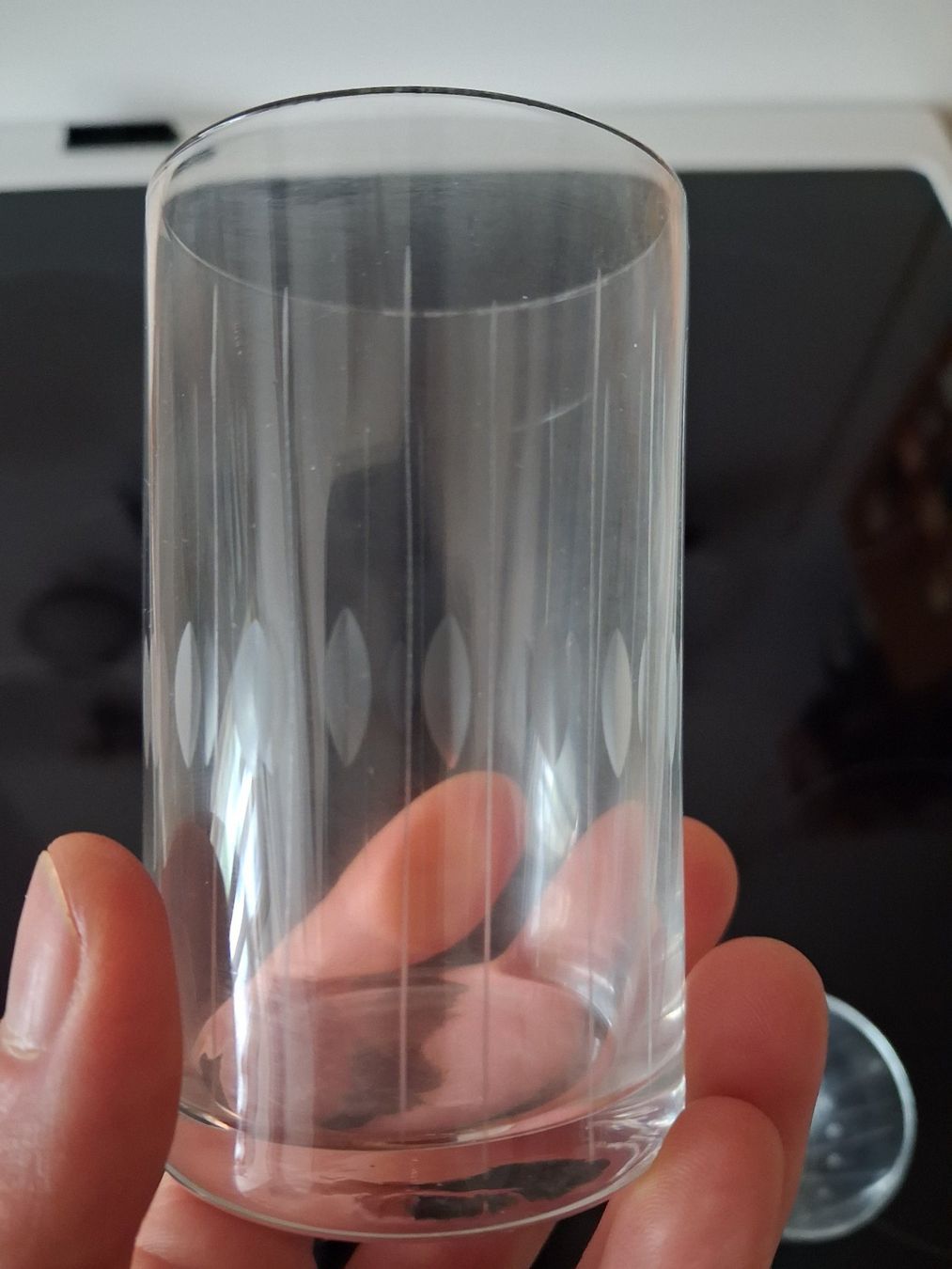 Bicchieri: 2er Set Glasbecher mit Schliffmuster, Vintage – Usato da Wald ZH venduto da e8e 2