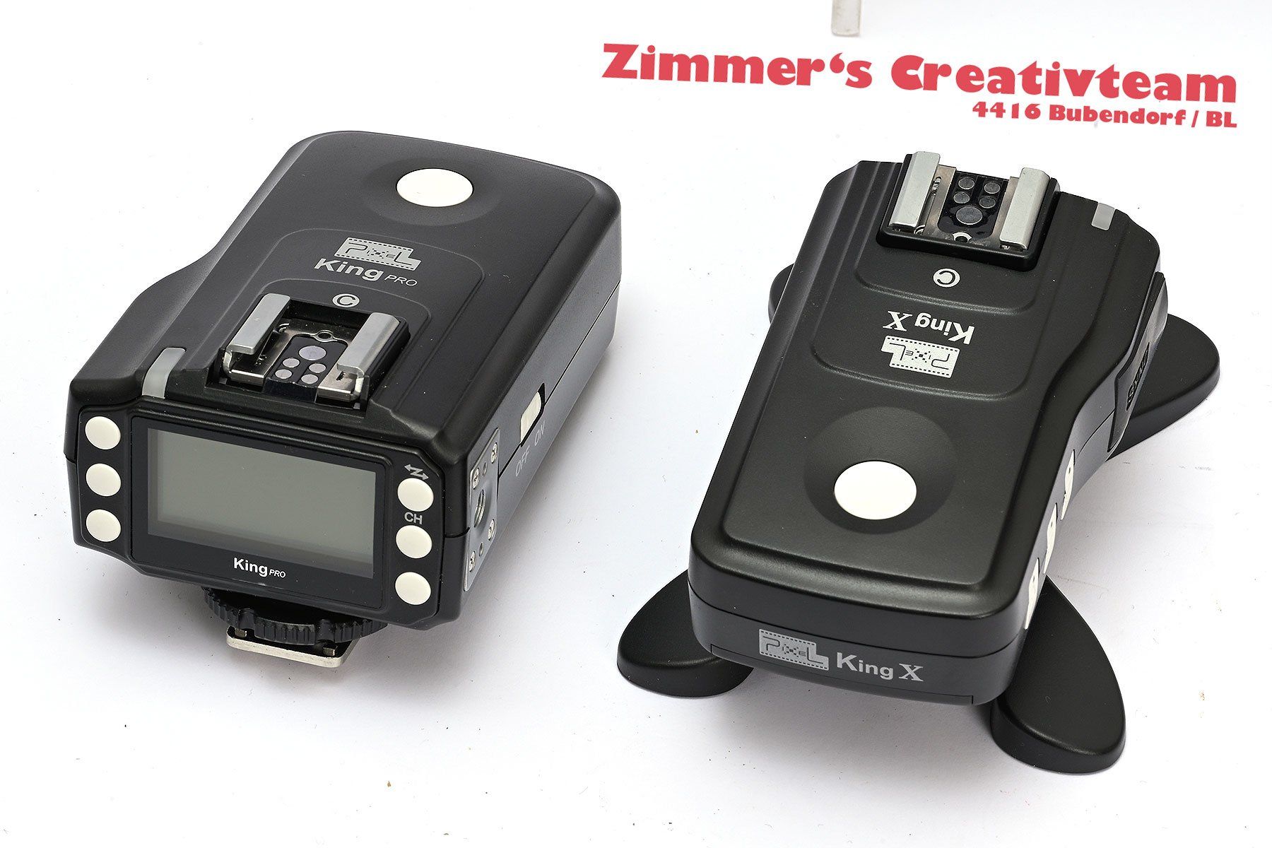 Canon Flash: Pixel King E-TTL Canon Flash Trigger Set – Usato da Bubendorf venduto da zimmers_creativteam
