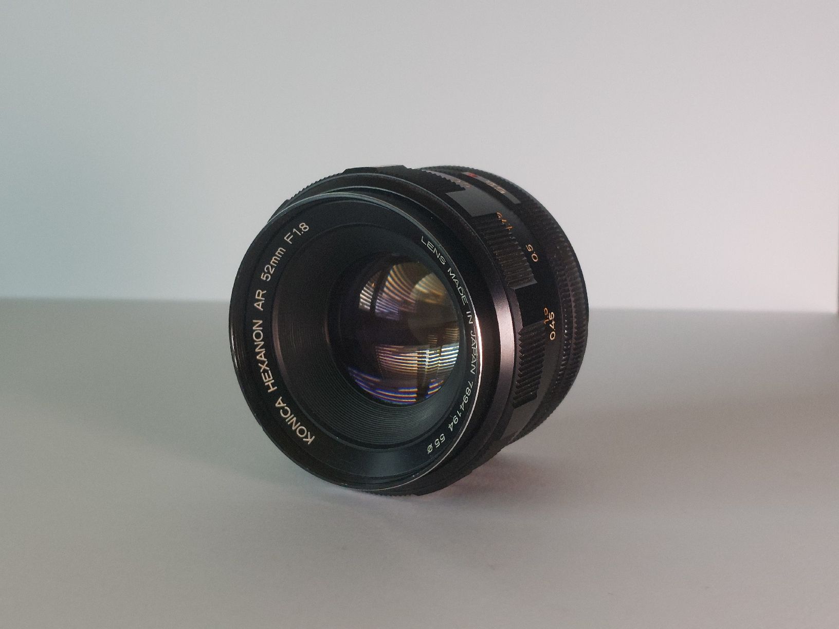Konica Obiettivi: Konica Hexanon AR 52mm f1.8 – Usato da Schmitten FR venduto da losim1