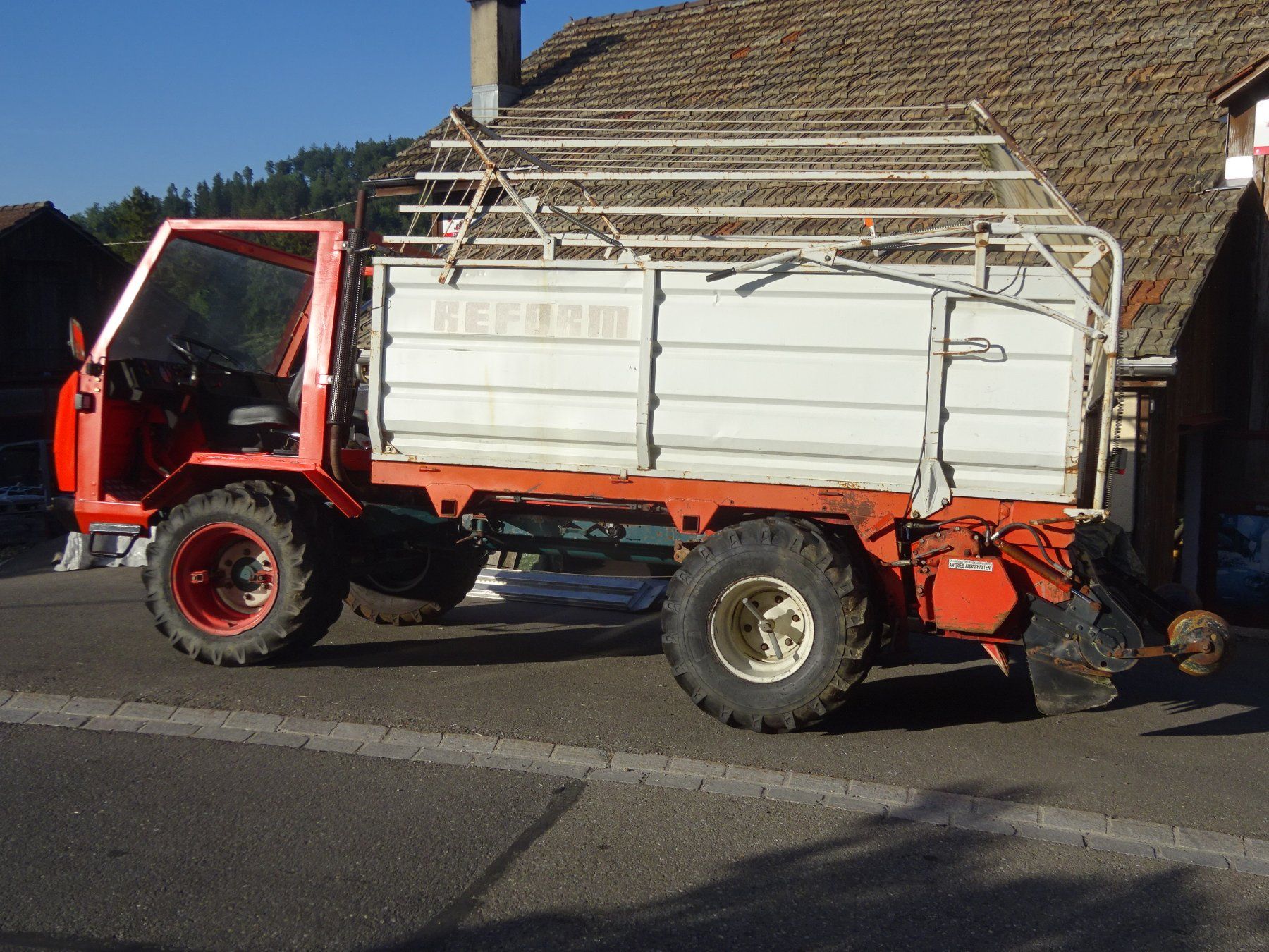 Reform Tracteurs: Transporter Reform Muli 600 – D'occasion à Bauma par deutz08