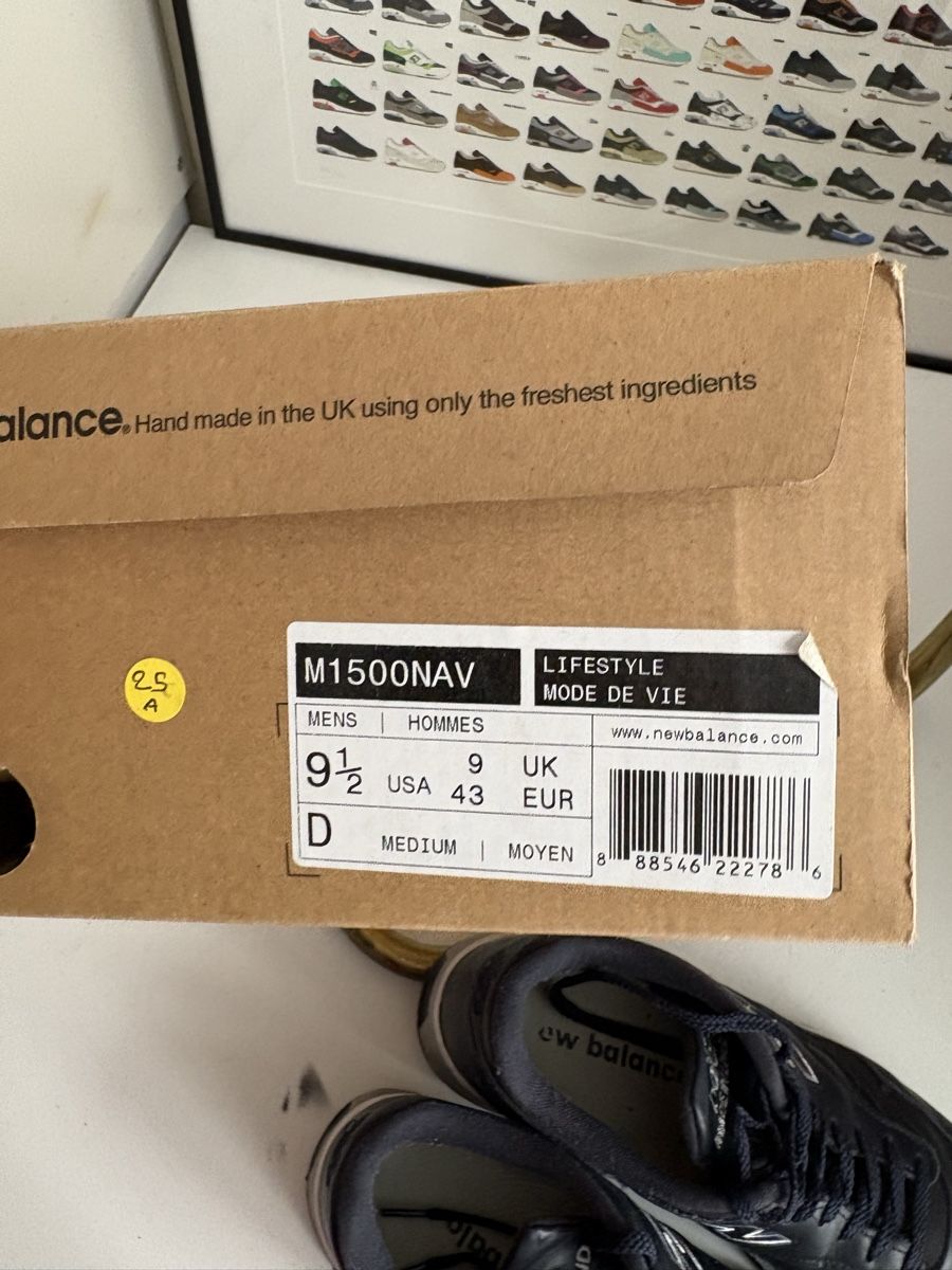 New Balance Scarpe da uomo: Baskets New Balance M1500NAV, size 43 – Usato da Neuchâtel venduto da sharposneaks 7