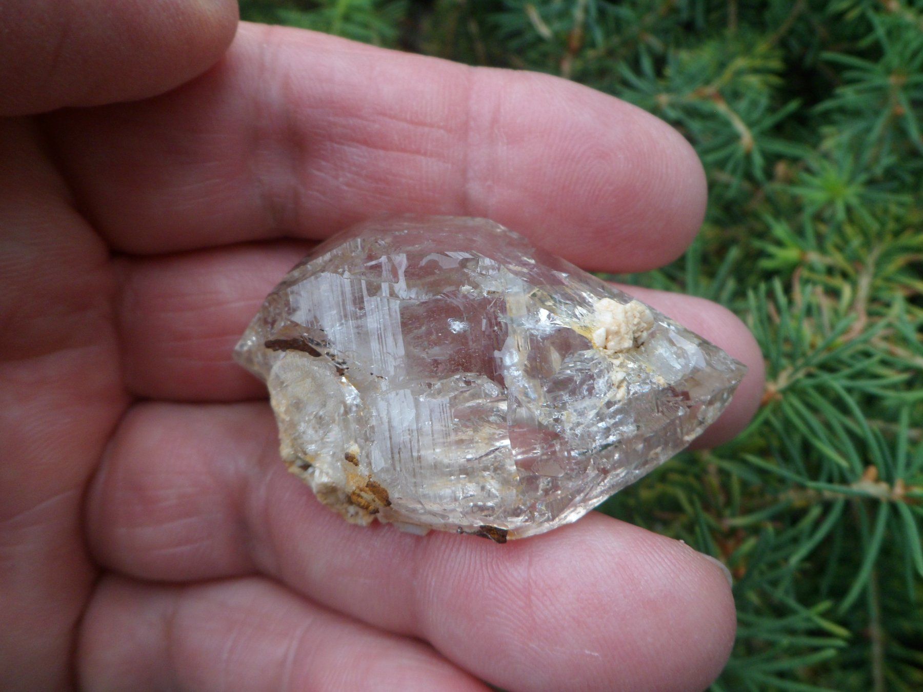 Minerali & Pietre curative: Bergkristall Doppelender Schweiz – Usato da Affoltern am Albis venduto da Fossil60 2