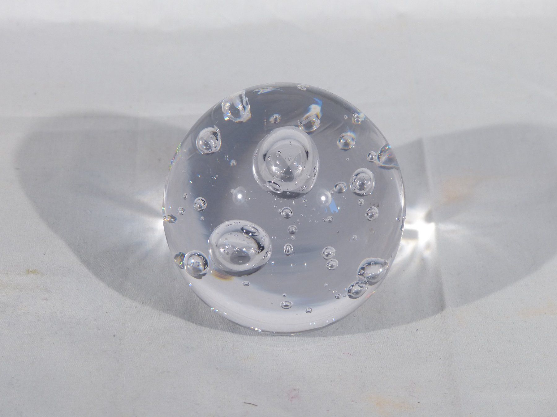 Gläser: schöne dekorative Glaskugel mit Luftblasen – Neu (gemäss Beschreibung) aus Zürich von botschinski 2