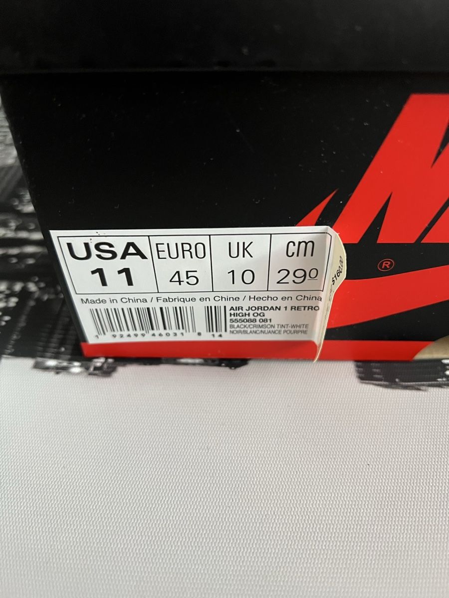 Jordan Scarpe da uomo: Jordan 1 Crimson Tint – Usato da Galgenen venduto da 77zur 2