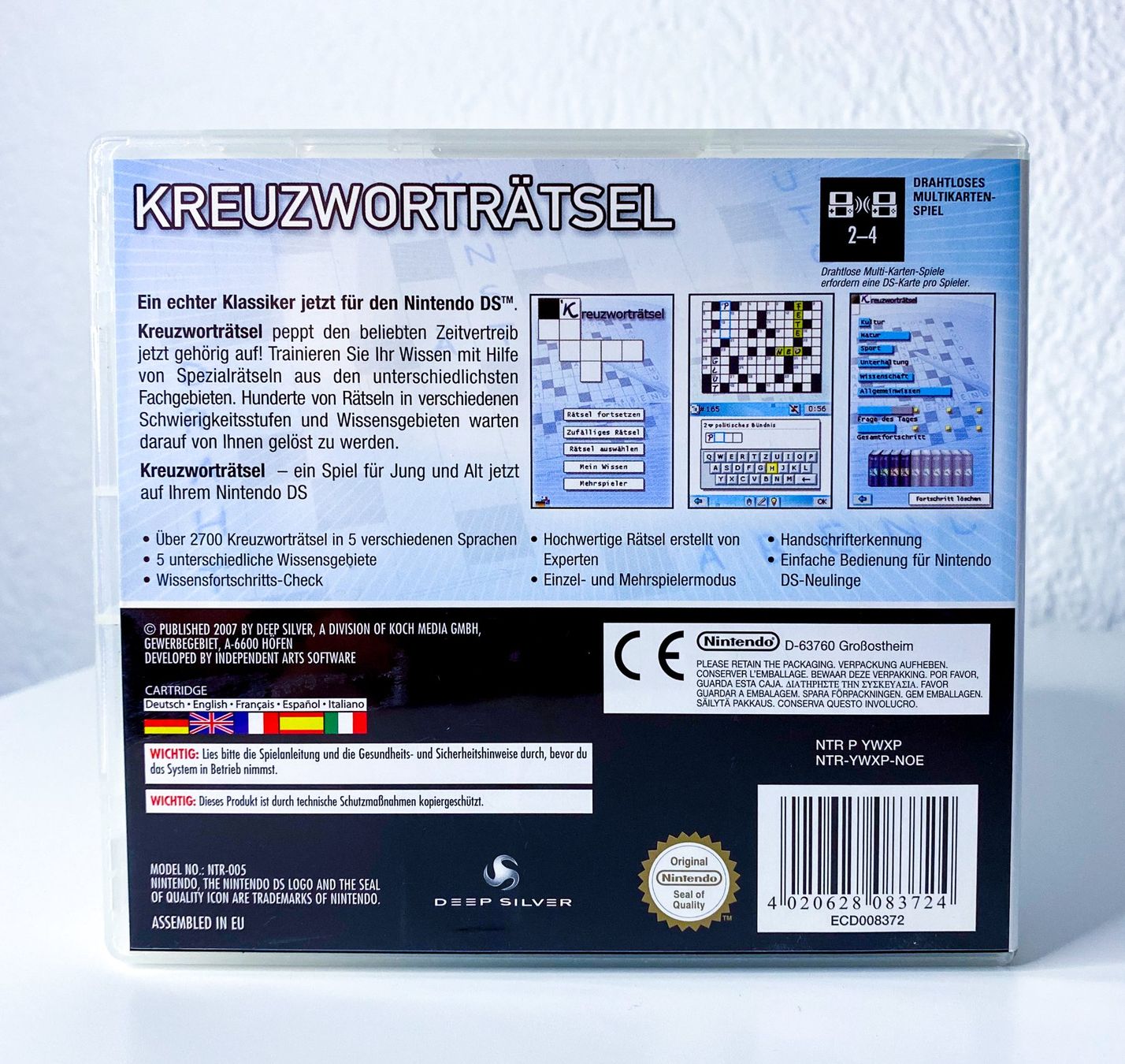 Nintendo Spiele: Kreuzworträtsel Nintendo DS – Gebraucht aus St. Gallen von bubblybee 1