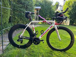 Argon 18 Gallium M – Carbonbike Triathlon Setup inkl. Räder
