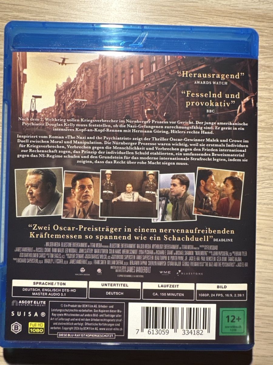 Alle DVDs: Nürnberg Blu-ray – Gebraucht aus Wängi von mrpooc 1